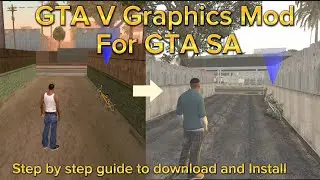 Installing GTA 5 Graphics mod for GTA San Andreas mobile | Franklin as Carl Johnson -Tophow gaming