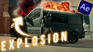 How to Create  REALISTIC EXPLOSION EFFECT In After Effect Tutorial