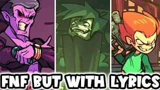 FNF but With Lyrics | Friday Night Funkin' - FUNKADELIX | FNF Mod/Hard