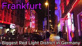 Frankfurt biggest red light district in Germany