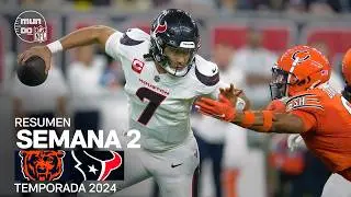 Chicago Bears vs. Houston Texans | Semana 2 - NFL 2024 | Highlights Resumen en español