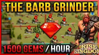 1500 GEMS / Hour: The Barb Grinder Machine - Rise of Kingdoms ROK Fleisch
