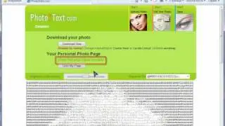 Как преобразовать фотографию в изображение из текста