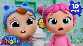🚽💃 Potty Dance Party! | Fun Learning Songs for Toddlers | Little Angel Nursery Rhymes
