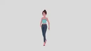 Improved Female Walk Cycle