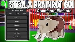 Steal a Brainrot Script | INSTANT STEAL SPEED NOCLIP NO KICK ROBLOX GUI 🦈🔥