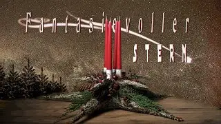 DIY ADVENTSKRANZ Inspiration ⭐Fantasievoller STERN🌟
