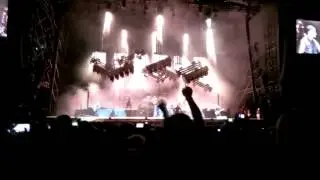Rammstein live @ Gods of Metal 2016 Till Lindemann really angry !!!!