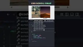 🚀Smooth. Precise. Snappy.CSS Scroll Snap will change how your users scroll forever! 🔥