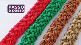 Crochet bag handle | Crochet braid | Bracelet