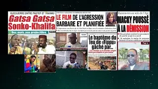 AGRESSION MNF QUAND LES POLITIQUES S'EN MELENT...LE GATSA GATSA DE SONKO ET KHALIFA...MACKY POUSSE..