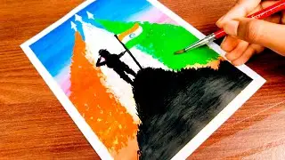 How to Draw Independence Day 🇮🇳 Drawing ll Easy Drawing Ideas💡ll