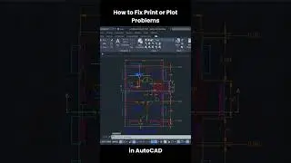 How to Fix Print or Plot Problems in AutoCAD | AutoCAD Troubleshooting