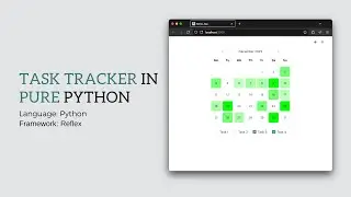 Simple Task Tracker in Python - Reflex Tutorial
