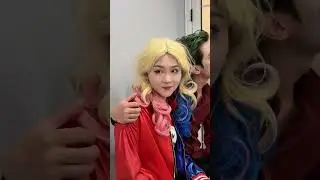Harley Quinn kissed another woman. 