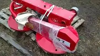 ASSEMBLY OF THE WIRAX 1.65 ROTARY MOWER. FIRST DRAWBACKS.