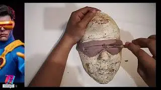 Como hacer el visor de Ciclope X-Men | Esculpiendo con Plasticera