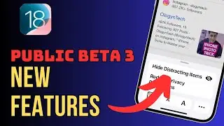 iOS 18 Public Beta 3