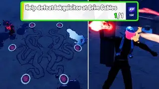 How to EASILY Help defeat Inkquisitor at Grim Gables | Fortnitemares Challenge Guide