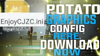 POTATO GRAPHICS 40 FPS CONFIG PUBG MOBILE || NO LAG || POTATO PUBG MOBILE LAG FIX 0.18.0 pubg mobil