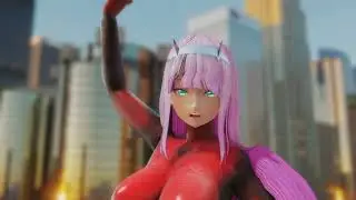 [Darling in the Franxx MMD] Onegai Darling [Zero Two]