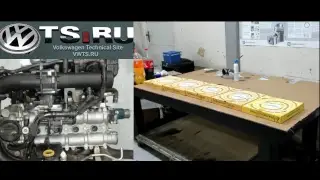 Сборка двигателя 1.4 TSI CTH