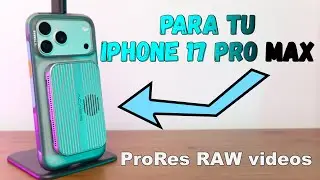 The perfect HUB/SSD for recording ProRes RAW with your iPhone 17 Pro Max Acasis
