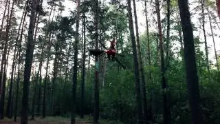 Верёвочный парк СЛАБО?! Тандем 2014