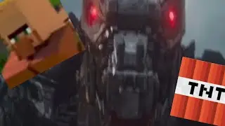 Mechagodzilla Fight Scene But With Minecraft Sound Effects.