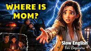 They Thought Mom Was Late… But She Was Saving Someone | English Story A2