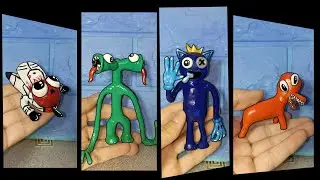Все виды Радужных Друзей🌈 из пластилина | Rainbow Friends