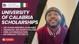 120 Scholarships for International Students at the University of Calabria