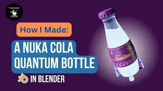 How I Made a Nuka Cola Bottle in Blender - A Quick Overview