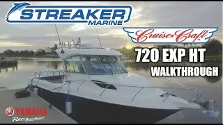 CRUISE CRAFT 720 EXPLORER HARD TOP WALKTHROUGH