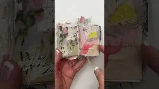 Pushing creative boundaries with paper, textiles, and stitching  🧶🧵#artjournaling #artinspiration