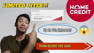 MY OFFER SI HOME CREDIT SA AKIN NA ₱150,000 🤑💯% LEGIT |HOW ?WATCH !