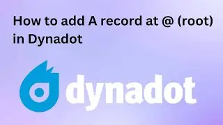 How to add DNS records at root in Dynadot