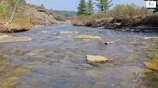 Water valley, AB water stream.