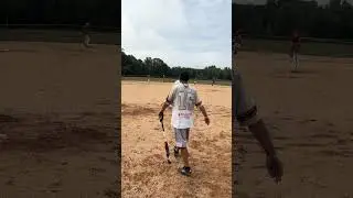 Men’s Slowpitch Softball 🥎 Charlie R gets a hit while injured ! 💪🏼 #Asa #sundayleague #usssa #yee