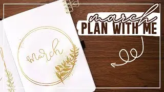 PLAN WITH ME March 2020 Bullet Journal Set Up ✨