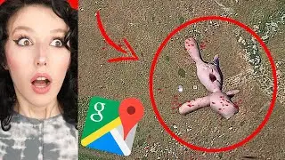 GOOGLE MAPS' DE DAHA ÖNCE  HİÇ GÖRMEDİĞİNİZ GARİP ŞEYLER