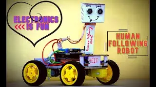 Build Your Own Human Following Robot with Arduino | Step-by-Step Guide to Object and Hand Tracking