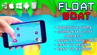Float Boat - HTML5 Game (HTML5 Build + Unity Project + Assets) | Codecanyon Scripts and Snippets