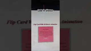 How to Create a Flip Card with 3D Animation 