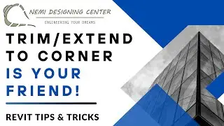 How to Trim and Extend to Corner in Revit (Hindi) | Revit Shortcuts