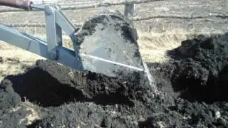 Самодельный Миниэкскаватор на Т-40