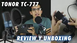 Micrófono Tonor TC-777 Review unboxing  // EN ESPAÑOL