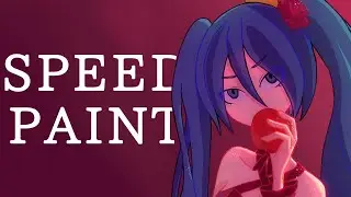 [ SPEEDPAINT ] romeo and cinderella / hatsune miku ( ibis paint )