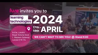 Less than one month until Learning Technologies 2024!