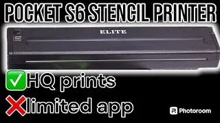 Highest Print Quality, Elite Pocket S6 Stencil Printer